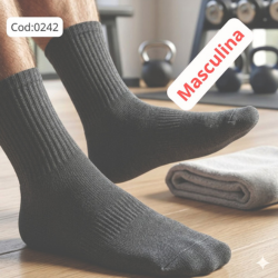 Meia Longa Masculina