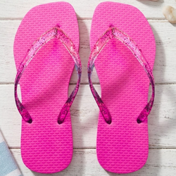 Chinelo Feminino Glitter